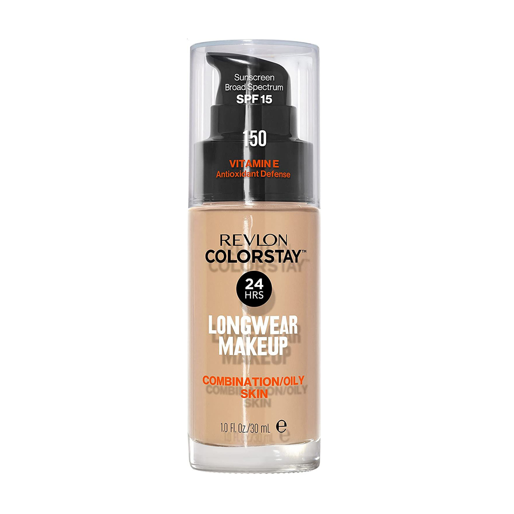 Тональний крем для обличчя Revlon ColorStay Makeup for Combination/Oily Skin SPF 15 для комбінованої та жирної шкіри, 150 Buff, 30 мл
